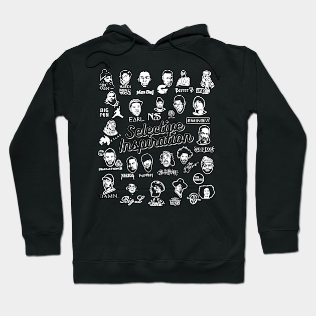 Selective Inspiration - Rap Legends Hoodie by MadNice Media